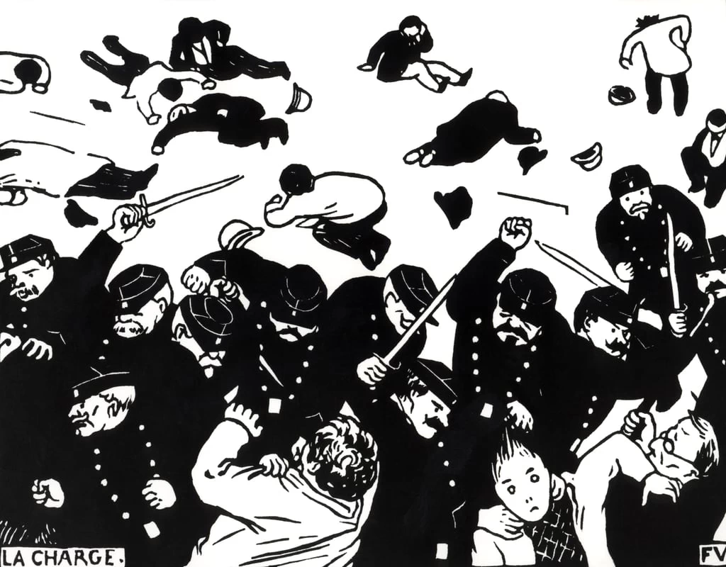 Félix Vallotton - 246, La carica, 1893